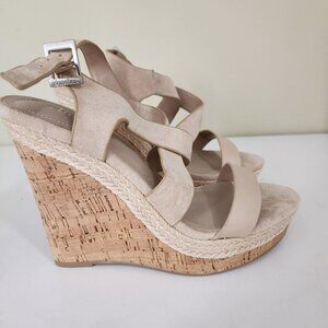 NEW 5" Wedge Sandal Heels Size 7 by Charles by Charles David